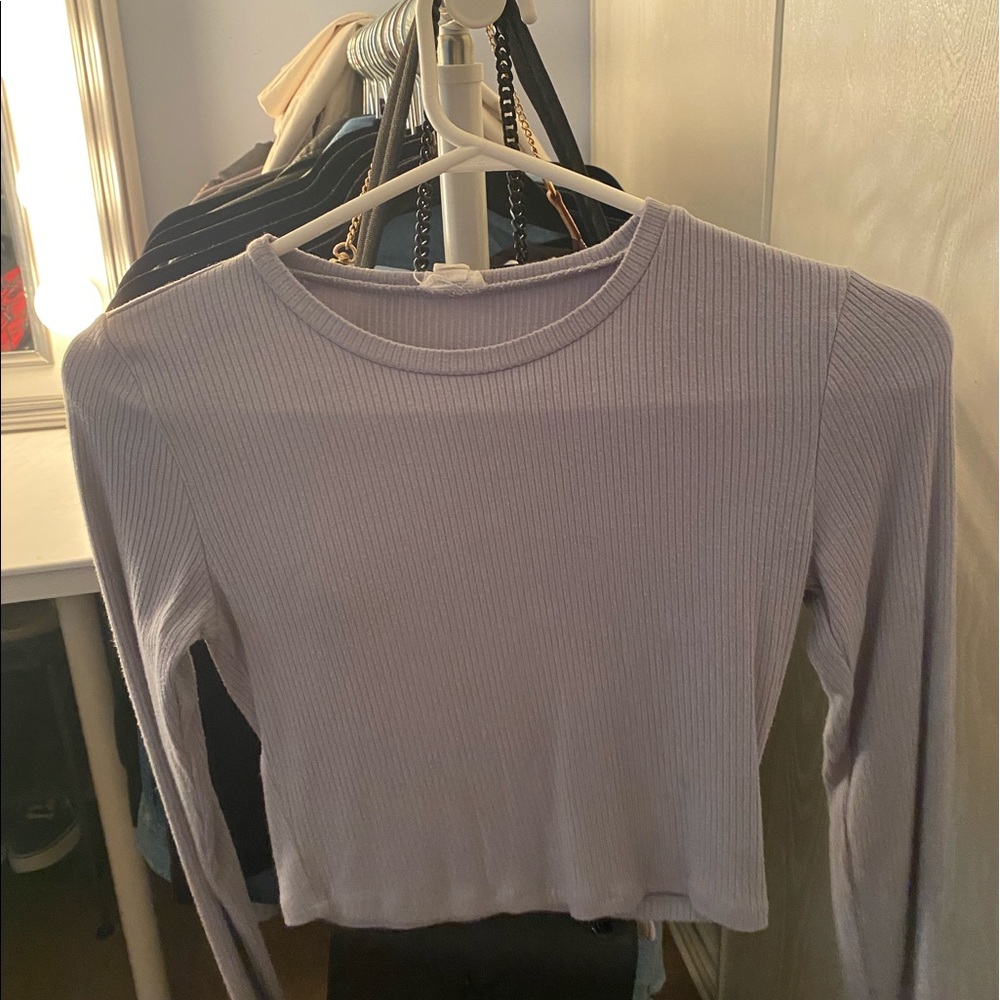 Kylie garage crop long sleeve